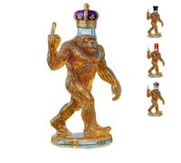 Générique Funny Bigfoot Whiskey Bottle, Creative Gorilla Shape Wine, Beautiful Carved Creative Animal Liquor Dispenser, Unique Wine Decanter, Gift for Whiskey Enthusiasts (A)