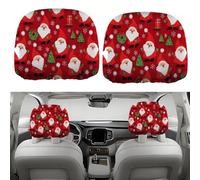 Générique Funny Cartoon Car Headrest Covers, Cute Funny Cartoon Eyes Cars Headrest Covers with Elastic Fit, Spooky Headrests Protecto, for Auto Front Seat Rest Decoration(#I,2PCS)