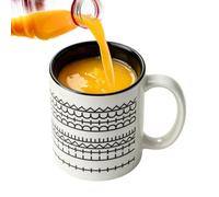 Générique Funny Ceramic 11 Oz Drinkware with Secret Message Coffee Mugs | Funny Tea Mug Comfortable Grip Coffee Mugs for Hot Cocoa Milk Home Bar Office Kitchen Counter Women Men Colleagues Coworkers