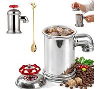 Générique Funny Faucet Shaped Coffee Mug, 11 Oz Novelty Ceramic Cup with Rotating Lid and Ergonomic HandleBoth Hot&Cold Beverage Tea Cup for Home Office (1Pcs)