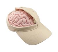 Générique Funny Hat, Thinking Brain Design Costume Headwear, Open-and-Close Brain Cap Photo Prop for Women, Outdoor Events, Hiking, Festivals, Travel, Parties, and Birthday Celebrations