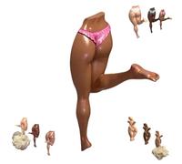 Générique Funny Human Body Wall Hook, 5 Inches Cheeky Sculpture Bathroom Entryway Towel and Key Holder, Bold Playful Home Decor Housewarming Gag Gift for Humorous Friends