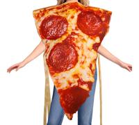 Générique Funny Pizza Slice Costume - Realistic Food Theme Cosplay Outfit