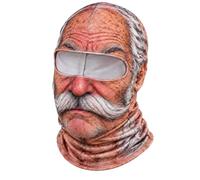 Générique Funny Realistic Face Ski Mask for Adults, Novelty Full Head Winter Balaclava with Eye Opening, Hilarious Costume Mask for Skiing, Snowboarding, Parties, Group Events, Outdoor Fun