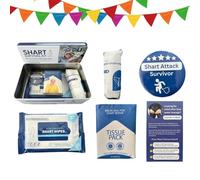 Générique Funny Shart Survival Kit - Hilarious Fake Poop Prank Set, Gag Wet Wipes, Realistic Fart Joke Props, Comedy Reaction Trick Pack for Parties, Travel, Holidays, Family, Friends