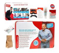 Générique Funny Shárt Survival Kit, with Hilarious Prank Idea, Poop Prank Survival Kit, Doo Doo Disaster Defense, Pranks Gag Gift Set Funny Stocking Stuffers for Men Husband Friends Adults