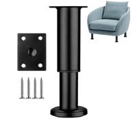 Générique Furniture Support - Legs with Height Adjust | Noise Reduction Tool with Robust Framing & Vivid Finish Matte Texture for Cabinets, Chairs, Tables, Home and Professional Refurbishing Use