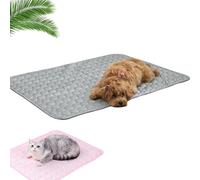 Générique Furry Basics Dog Cooling Mat, Furrybasics Cooling Mat, Thickened Anti-Scratch, Washable Cool Mats for Dogs and Cats (Gray,50x40cm)