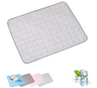 Générique Furry Basics Dog Cooling Mat, Furrybasics Coolingmat with Ice-Silk Tech, Self-Cooling & Machine-Washable Pet Pad for Hot Days (Gray,X-Large)
