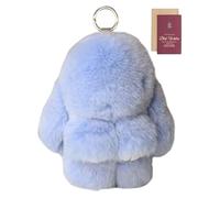 Générique Furry Creature Accessory - 12cm Mini Specification Stuffed Toy for Daughters, Adorable Aesthetic Decoration with Golden Hook, Hanging Mascot for Handbag Suitcase Vehicle Interior Keys