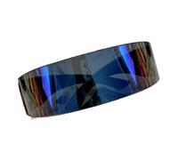 Générique Futuristic Sunglasses - 30g UV400 Protection | PC Cyclops Visor Shades, Frameless Wrap Around Eyewear For Men Women Cycling Fashion And Parties Shield Goggles For Stage Performance