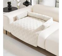 Générique Fuzzy Calming Dog Bed Cover,Breathable Washable Dog Sofa Bed Mat with Anti-Slip Bottom,Cozy Seat Cushion for Sofa Protector,Pet Couch Cover for Dogs and Cats