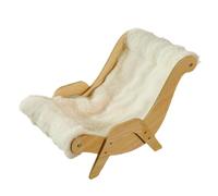 Générique Fuzzy Cat Couch Bed, Plush Pet Cat Sofa, Soft Calming Bed, Cozy Lounge Chair, Dog Sofas, Suitable for Small and Medium Pets Use, 14.57x19.69x14.37 inches
