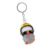 Générique Fuzzy Duck, Canard Jaune mignon et doux | décoratifs Breloque pour sac à dos pour , rétroviseur de voiture, ornement suspendu, poussette pour bébé, décor de pépinière