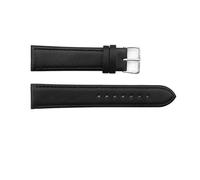 Générique FYXT Bracelet De Montre En Cuir Véritable Litchi, Tissage Simple, For Femmes Et Hommes, 8 Mm, 10 Mm, 12 Mm, 14 Mm, 16 Mm, 18 Mm, 20 Mm, 22 Mm, 24 Mm(Plain Black,24mm)