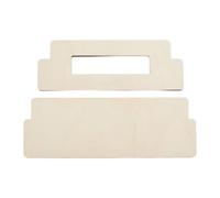 Générique Gabarit de Nœuds En Bois Gabarit Artisanat Outil Nœud Planche Ruban Accessoire à Rubans Réutilisable En Bois Convenant Aux Projets Scolaires Cadeaux F, Style B