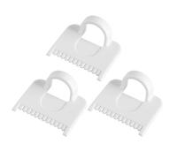 Générique Gabarits De Couture,Ensemble de Trois Calibres d Aiguille - Outils De Mesure pour Création Manuelle Protecteur De Doigts Verrouillage De Couture pour Coutures Droites Et Courbes