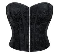 Générique Gaine Amincissante Femme avec Fermeture Éclair Devant Effet Gainant Noir,Tissu Gainant · Fermeture éclair Avant · Invisible sous vêtement · Taille Unique · Noir