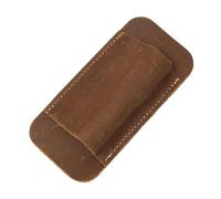 Générique Gaine De Couteaux De Ceinture - 11,8 X 5,7 Cm, Artisanat en Cuir Véritable, Étui À Couteaux en Cuir, Conception Lisse sans Bavures | Utilisation Compacte Et Pratique, Porte-Couteau, Gaine