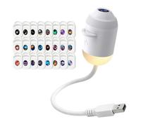 Générique Galaxy Projector Night Light, Star Projector Lamp | 360° USB Light With 24 Film Slides