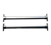 Générique Galerie Toit pour Explorer 2016-2019 5TH SUV Barres Latérales en Alliage D'aluminium Ou Acier Inoxydable Rails Transversaux Porte-Bagages Toit Barres Toit À Rail Transversau(Stainless)