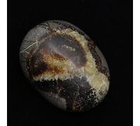 Générique Galet en Septaria de 95 grammes et 57 millimètres, Minéral Septaria de Madagascar, Minéral 100% Naturel, Edition Exclusive, Décoration et Collection, Pierre de Chakras