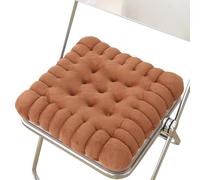 Générique Galette de Chaise Biscuit,Coussins de Chaise 40x42cm, Coussins De Chaise D'IntéRieur Confortables Lot de 1/2/4,pour Siège, Canapé, Jardin, Salon Intérieur Décoration