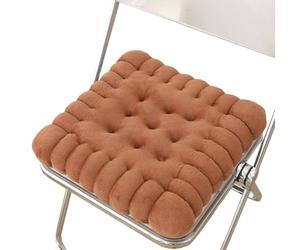 Générique Galette de Chaise Biscuit,Coussins de Chaise 40x42cm, Coussins De Chaise D'IntéRieur Confortables Lot de 1/2/4,pour Siège, Canapé, Jardin, Salon Intérieur Décoration