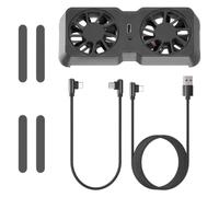 Générique Game Console Cooling Fan | Magnetic 3-Speed Portable Cooler