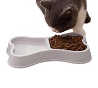 Générique Gamelle de Nourriture et Eau pour Chien, Bol Antidérapant avec Base Élargie, Gamelle pour Animaux, pour Voyages Extérieur Sol Intérieur Cage Caisse Chiot
