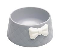Générique Gamelle pour Chat, Gamelle pour Animaux de Compagnie, Gamelle Originale pour Boire, Légère, Stable, Portable, Gamelle d'eau pour Animaux, Gamelles, Grise