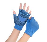 Générique Gants Chaud- Moufle De Yoga sans Doigts pour Activités De Plein Air Danse Et Sport Vêtements De Fitness Confortables Et Absorbants Casual