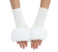 Générique Gants Chauffant Gants Imperméables Tricotés Jetable De Vtt Ski Gloves Homme Winter Fingerless Thermique Moto Sport Velo Femme