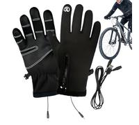Générique Gants Chauffants, 3 Niveaux Écran Tactile Rechargeable par USB pour Vélo Randonnée, Mains Chaud en Hiver, pour Ski Randonnée Camping Travail Extérieur Quotidien Commutation