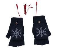 Générique Gants Chauffants - Gants Électriques de Cyclisme à Chauffage Rapide USB,Chauffemains Temps Froid pour Hommes Femmes Snowboard Randonnée Ski Équitation Pêche Cadeau d'anniversaire