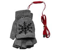 Générique Gants Chauffants pour Hommes | Gants Électriques de Cyclisme à Chauffage Rapide USB | Accessoires De Mode d'hiver pour Hommes,pour Randonnée Ski pêche Chasse Snowboard Vélos Extérieur