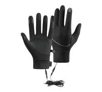 Générique Gants Chauffants pour Les Femmes - pour Conduire,Moufles Chauffantes USB Tactiles pour Temps Froid Trajets Domicile-Travail Déneigement Passionnés des Sports d'hiver et de Photographie