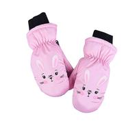 Générique Gants Coupe-Vent pour Gants de Ski élégants pour Tout-Petits Mitaines épaisses et Chaudes de Dessin animé pour pour garçons et Filles Conception de Lapin pour Les