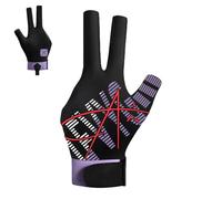 Générique Gants de Billard,Gants de Billard à Trois Doigts, de Billard à Trois Doigts Unisexes | Accessoires de Sport au Design Demi-Doigt pour Les utilisateurs Masculins et féminins