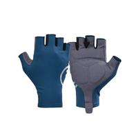 Générique Gants de Cyclisme à Doigts complets for Hommes, compatibles avec Giant, Doublure Polaire rembourrée en Gel, for l'automne et l'hiver, sur Route et en VTT, 2024(Blue Half,M-EU)