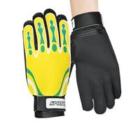 Générique Gants de de Football, 1 Paire Gants de pour Jeunes, Accessoires d'Entraînement Réglables pour Joueurs de Football