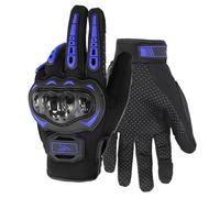 Générique Gants de Moto Hard Knuckle, Gants Anti-Chute de Moto, Gants de Cyclisme à Coque Rigide et Doigts complets, Gants de Course de Moto Respirants, Gants de Sports de Plein air pour l'équitation
