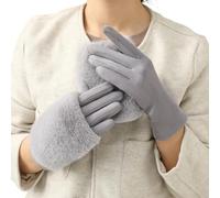 Générique Gants de Noël épais, Gants Thermiques Chauds, Doublure Chaude d ' Hiver, vêtements de Main élégants pour Filles et Femmes, Mitaines à Doigt Complet
