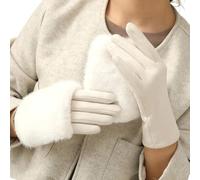 Générique Gants de Noël épais, Gants Thermiques Chauds, Doublure Chaude d ' Hiver, vêtements de Main élégants pour Filles et Femmes, Mitaines à Doigt Complet