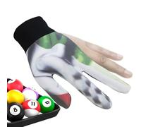 Générique Gants de Piscine Main Gauche,Gants de Queue de Billard | de Main Gauche à 3 Doigts pour Billard | de Sport antidérapants à Doigts Ouverts, Gants de Billard à Haute élasticité pour l'entraî