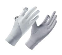 Générique Gants de Protection Solaire - Protection antidérapante Fine avec UPF 50+ et sans Doigts - Écran Tactile - Bloque Les Rayons UV | pour l'été, Golf, Pêche, Running, Kayak, Randonnée