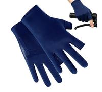 Générique Gants de Protection UV,Mitaines de Cyclisme en Glace de Soie Tactile Respirantes | Gants UV pour Conduite | Cyclisme Moto VTT Route Fitness Escalade Entraînement