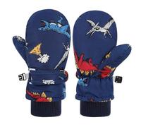 Générique Gants de Ski à écran Tactile pour Enfants, Gants d'hiver imperméables avec Grip, Design Monstre, Clip Anti-Perte pour garçons et Filles, Gants d'hiver pour Le Snowboard Chic