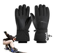 Générique Gants De Ski avec Protection Poignet et Mitaine Tactile | Gants de Ski avec Support de Poignet d'Hiver Pour Vélo Conduite Course Cyclisme Randonnée Pêche Équitation Hommes Temps
