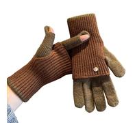 Générique Gants De Ski Gants Chauffants Scooter VTT Homme Noir Femme Cuir en Dentelle Running Fingerless Gloves Jetable Chauffant Moto Mitaine Rechargeable sous Thermique